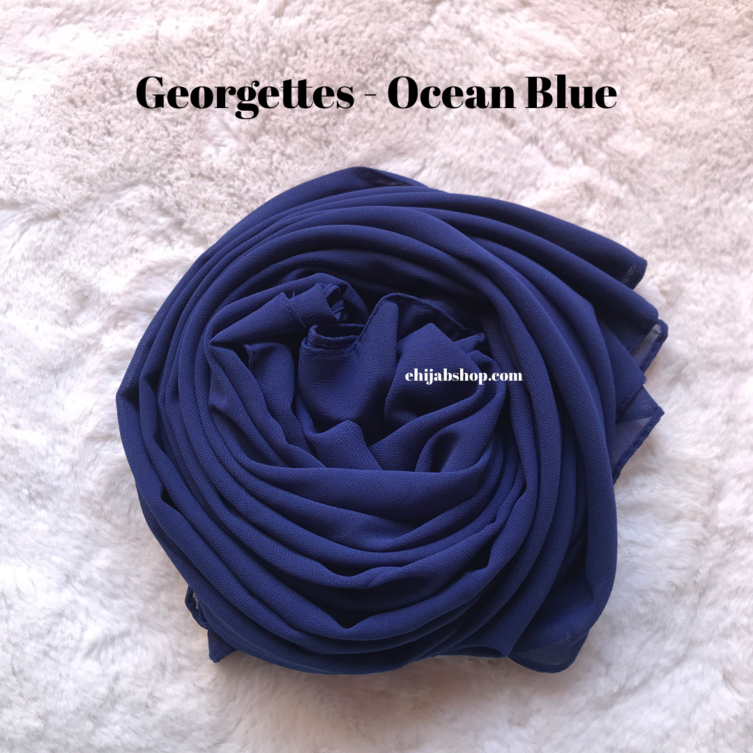 Ocean Blue - Georgettes