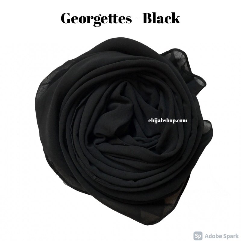 Black - Georgette