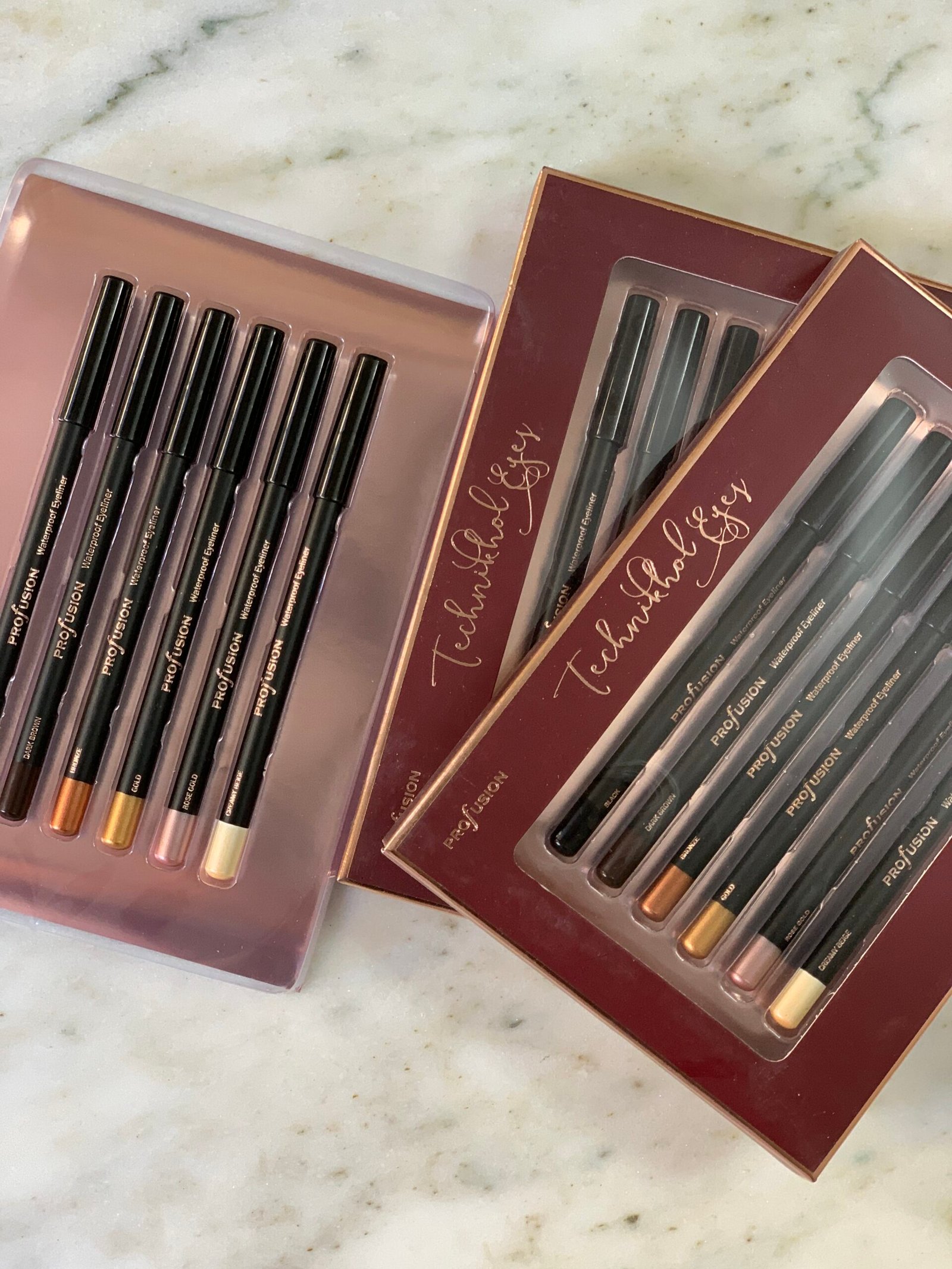 Profusion - Technikhol 6 Eyeliner Pencil Set - Image 3